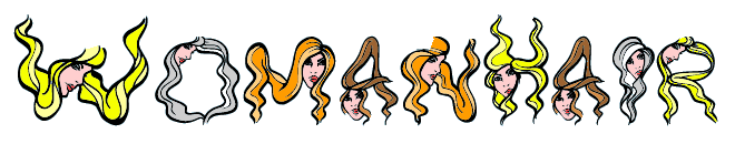 Alpha Woman Hair Font