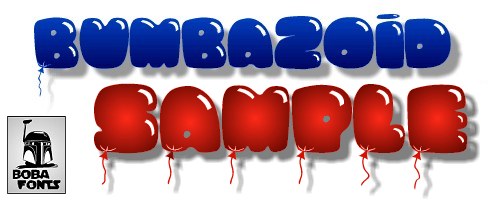 Bumbazoid Font
