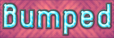 Bumped Font