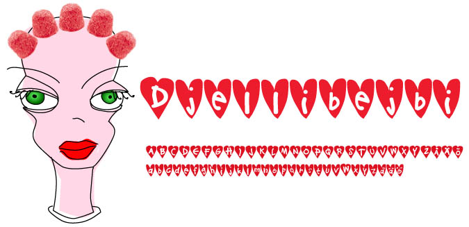 Djellibejbi Font
