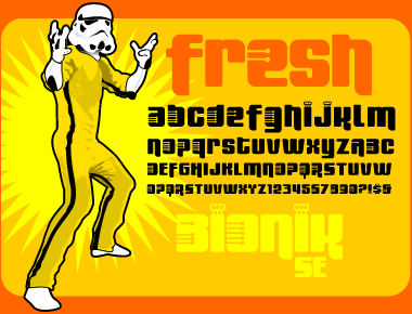 Fresh Bionik Font