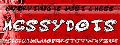 Messy Dots Font
