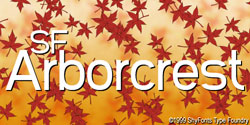 SF Arbocrest Font