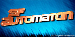 SF Automaton Font