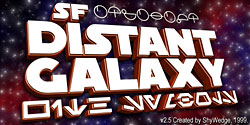 SF Distant Galaxy Symbols Font