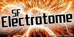 SF Electrotome Font