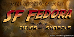 SF Fedora Font