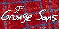 SF Grunge Sans Font