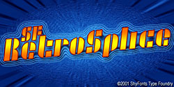 SF Retrosplice Font