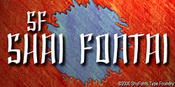 SF Shai Fontai Font