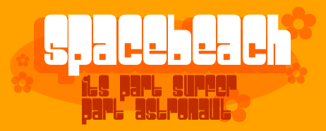 Space Beach Font