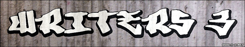 Writers 3 Font