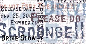 Scroonge Font