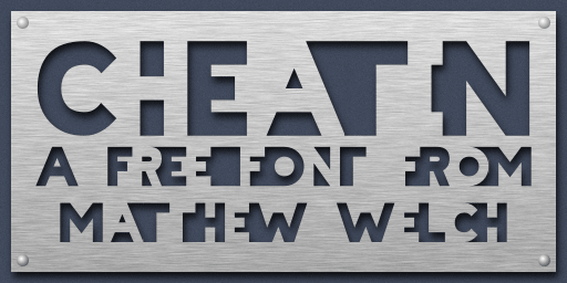 Cheatin Font