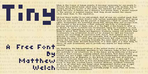 Tiny Font