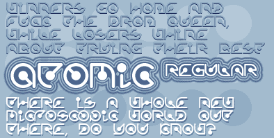 Atomic Font