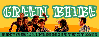 Green Babe Font
