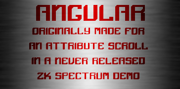 Angular Font