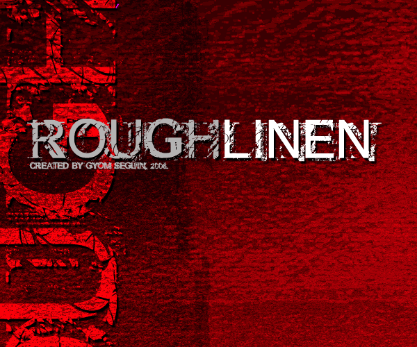 Rough Linen Font