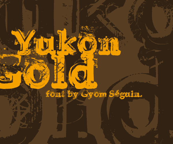 Yukon Gold Font