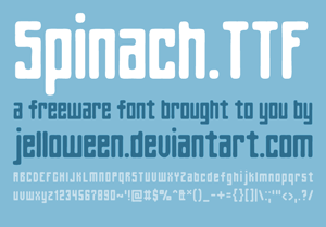 Spinach Font