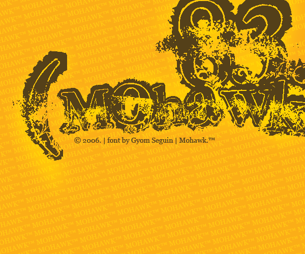 Mohawk Font
