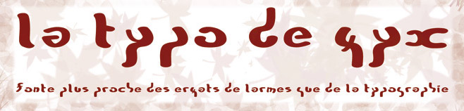 ZyxTof Font