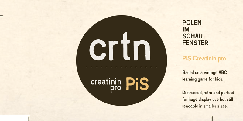 Creatinin Font