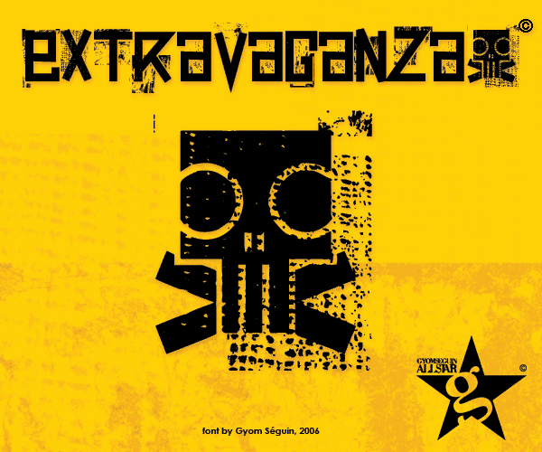 Extravaganza Font