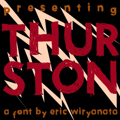 Thurston Erc Font