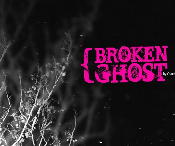 Broken Ghost Font