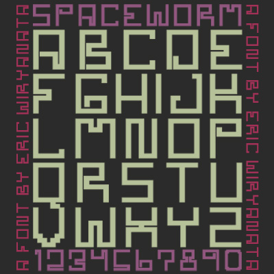 Spaceworm Font