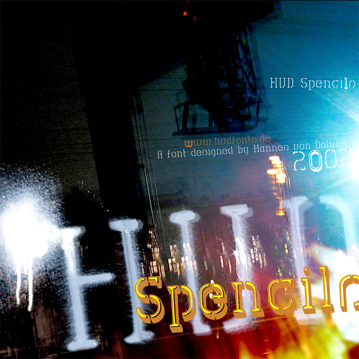 HVD Spencils Font