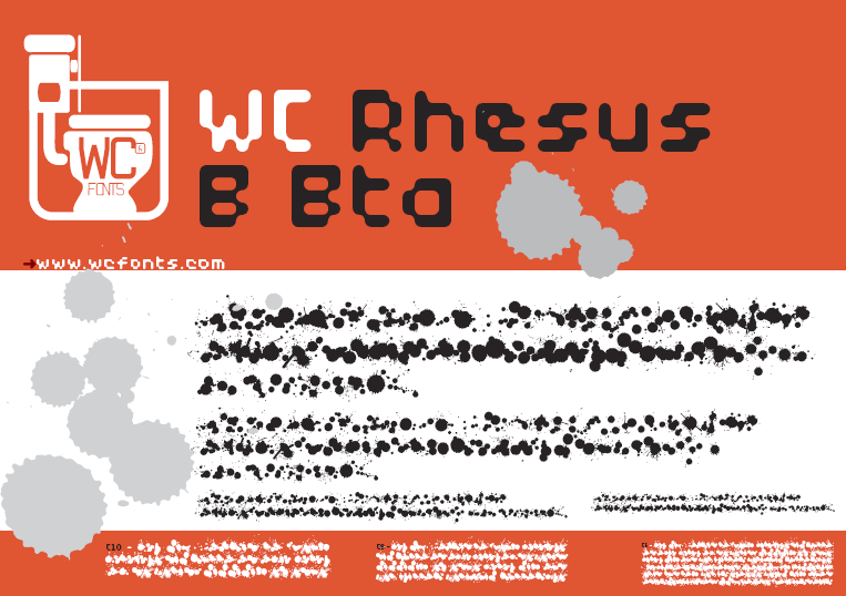 WC Rhesus B Bta Font