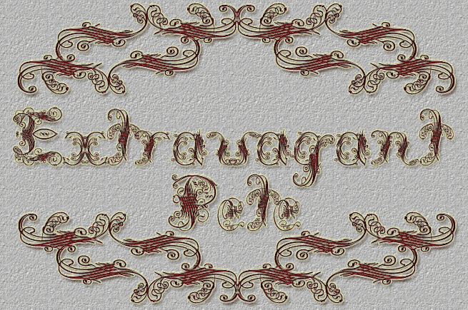 Extravagant Pete Font