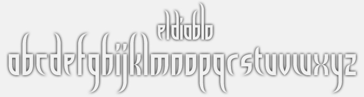 El Diablo Font