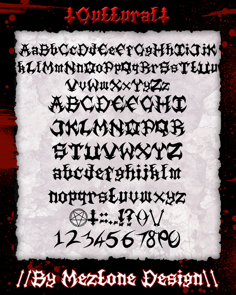 Guttural Font