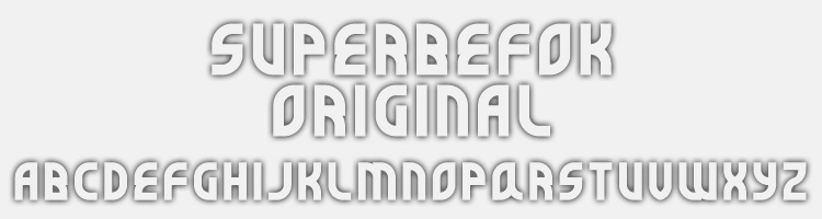 Super Befok Font
