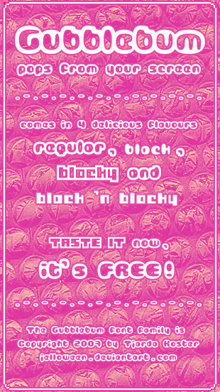 Gubblebum Font
