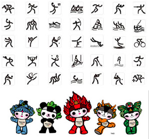 Olympic Beijing Picto Font