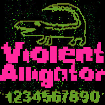 Violent Alligator Font