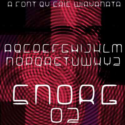 Snorg_002 Font