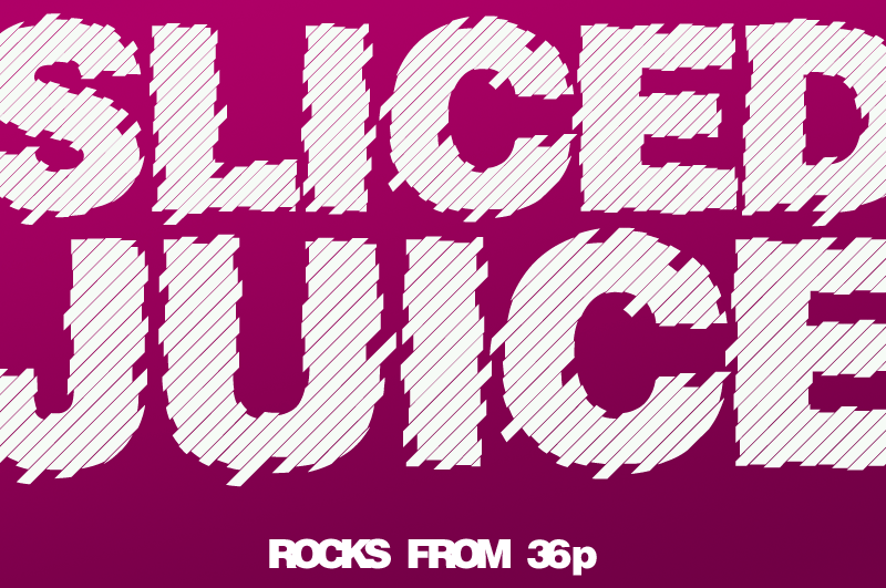 Sliced Juice Font