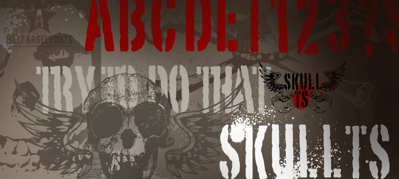 Skull TS 2 Font