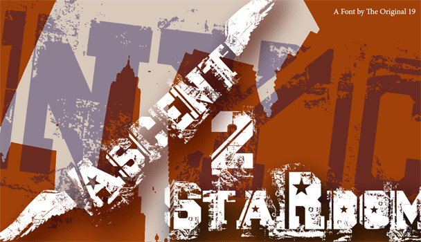 Ascent 2 Stardom Font