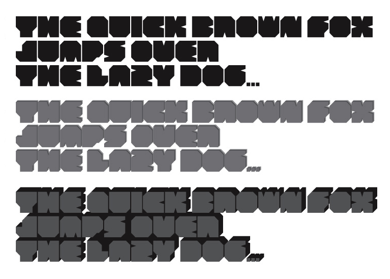 Boodas.de | Subtract Font