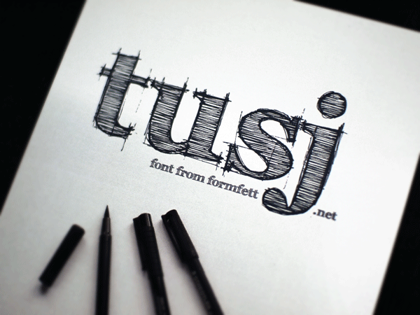 FFF Tusj Font