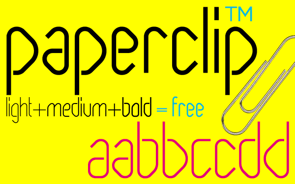 Paperclip Font