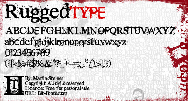 Rugged Type Font