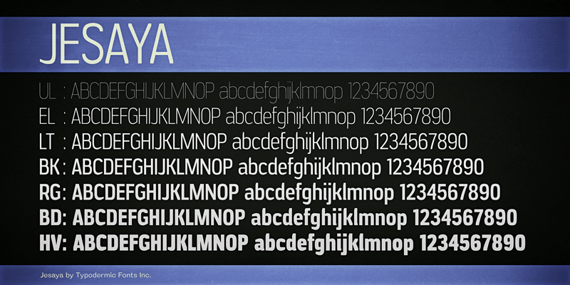 Jesaya Font